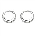 French retro matte lava texture spiral earrings with a niche high-end feel, light luxury and exquisite antique silver needles Earrings for women